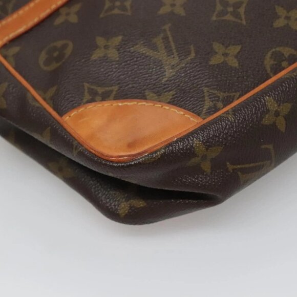 LOUIS VUITTON Monogram Compiegne 28 Clutch Bag M51845 LV Auth 124471 - Picture 5 of 16